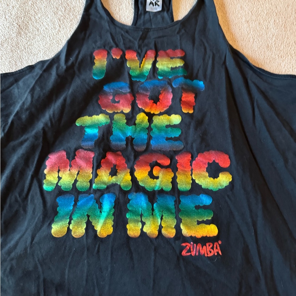 Zumba Wear Black Tank Top